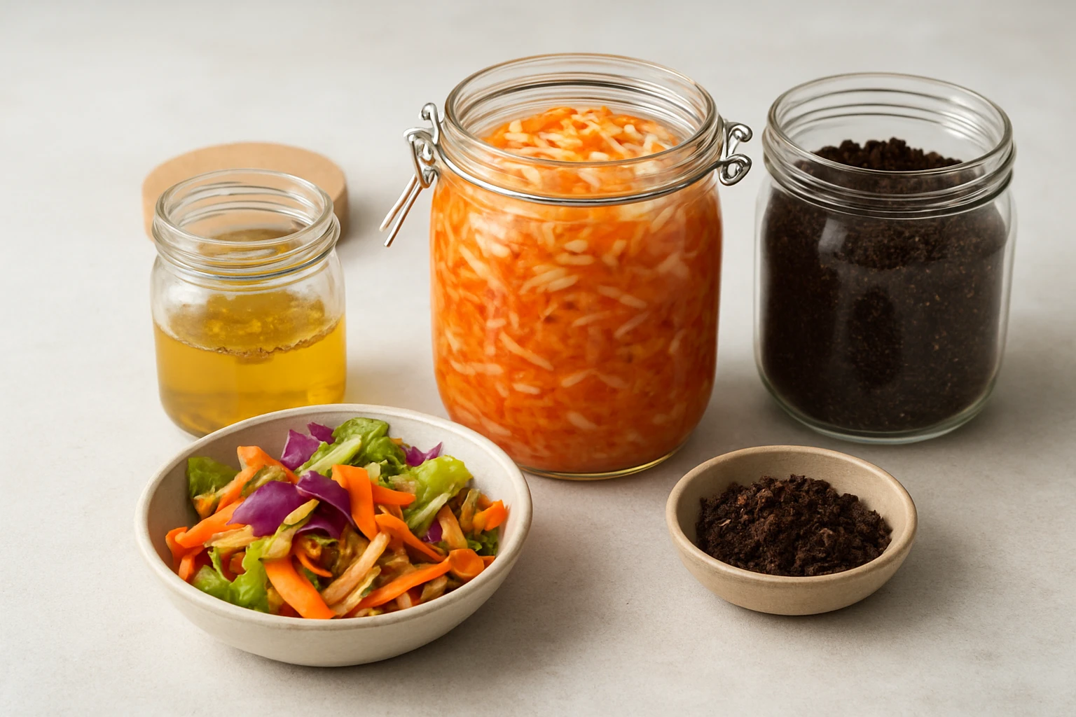 Zero-Waste Fermentation: Complete Guide to Reusing Jars, Recycling Brine, and Composting Scraps