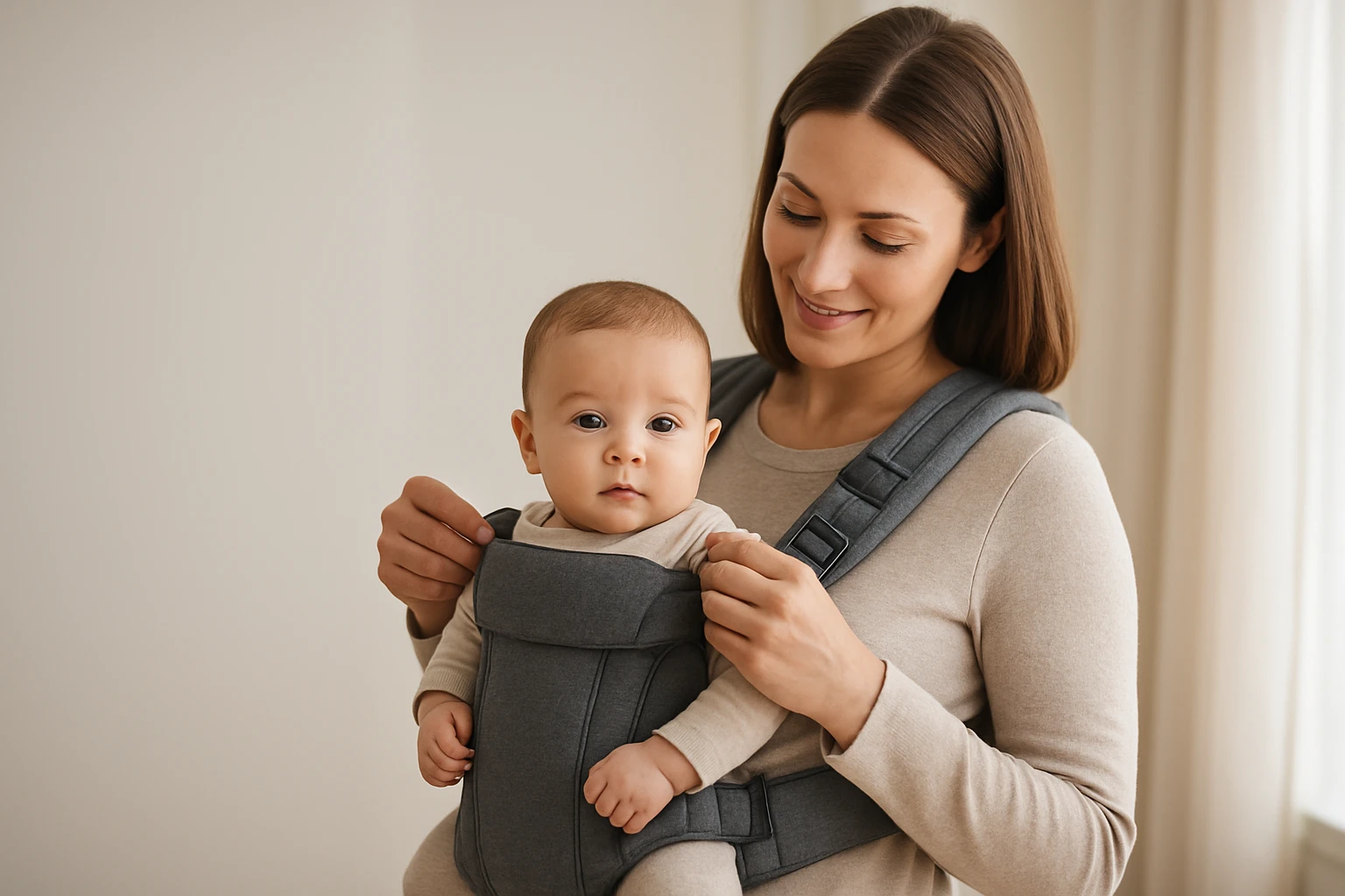 How to Introduce Your Baby to a Carrier, Step-by-Step