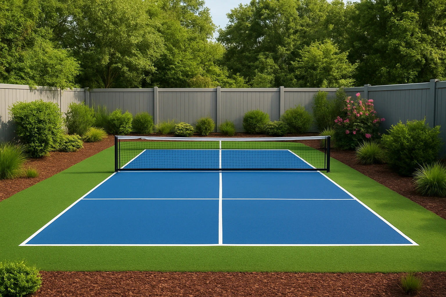 How to Landscape a Backyard Pickleball Court – HOA‑Compliant Designs, Rules, and Checklist