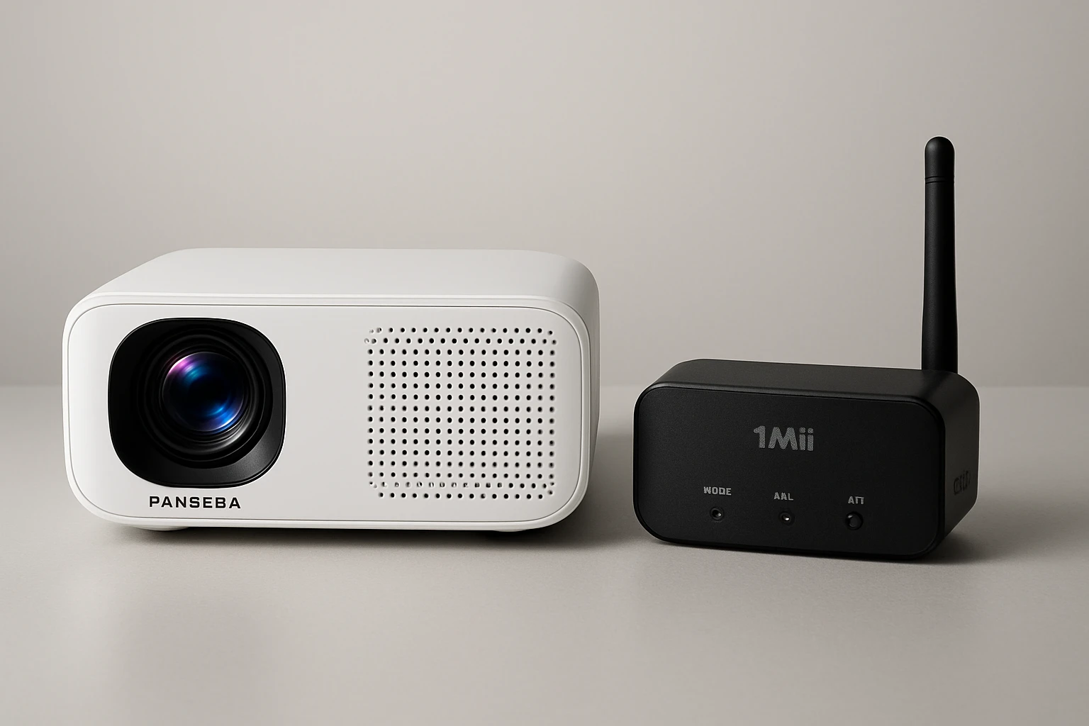 PANSEBA Mini Projector vs 1Mii Wireless Audio Adapter – In‑Depth Comparison
