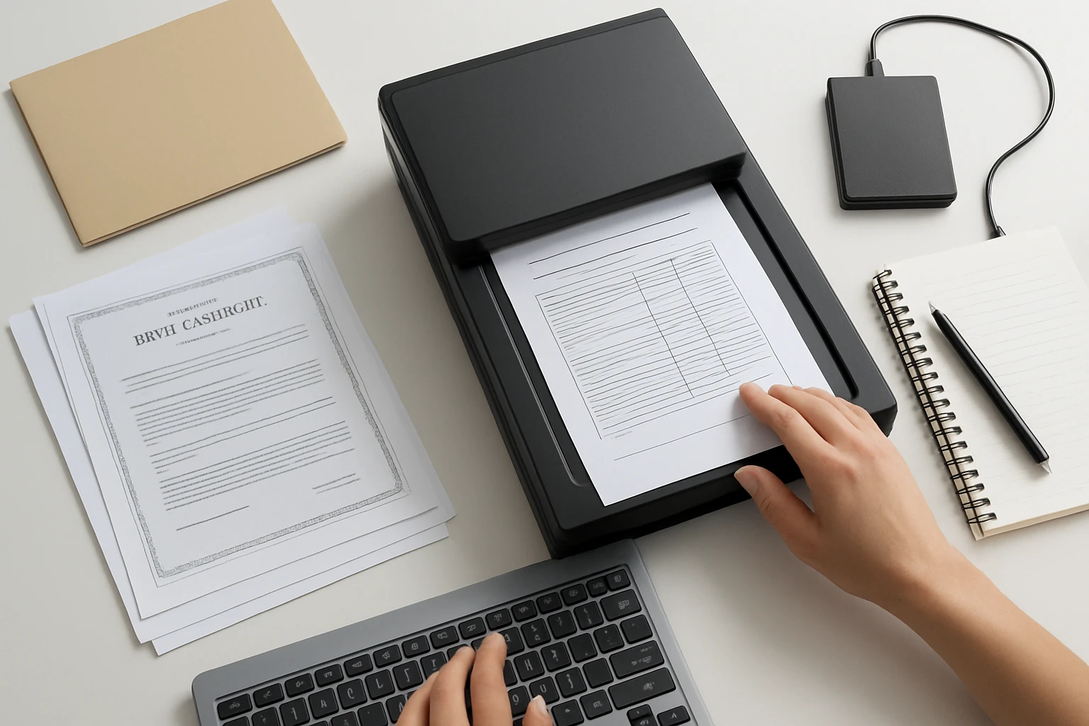 How to Digitize Essential Documents for Emergencies