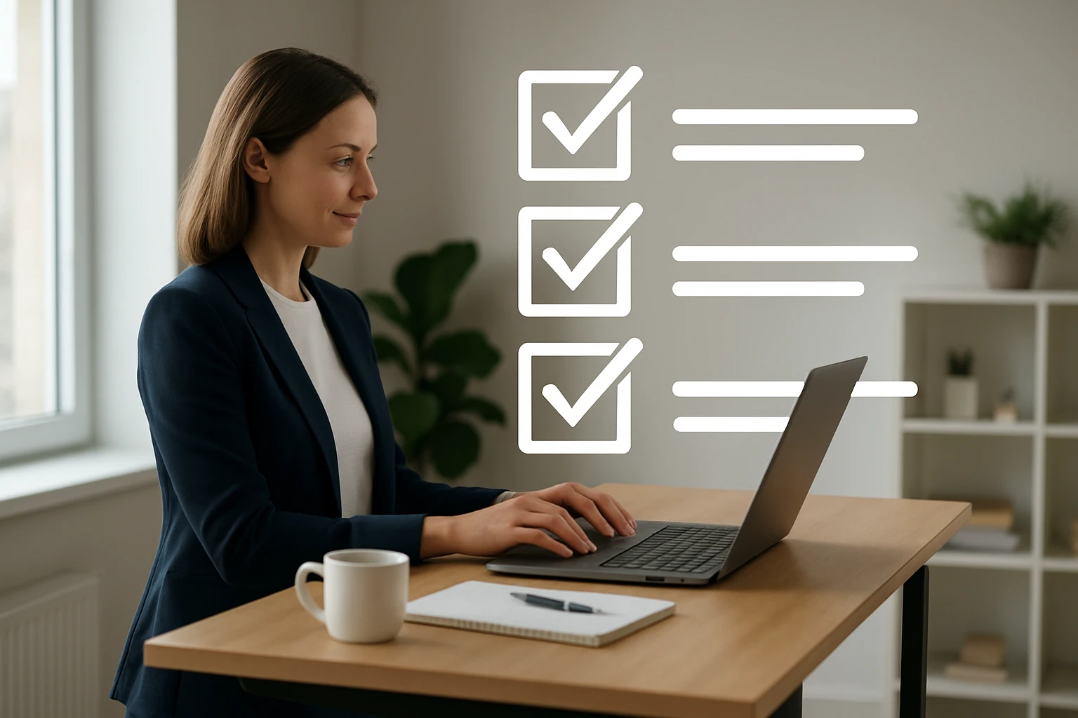 Remote Standing Desk Onboarding Checklist for Employers