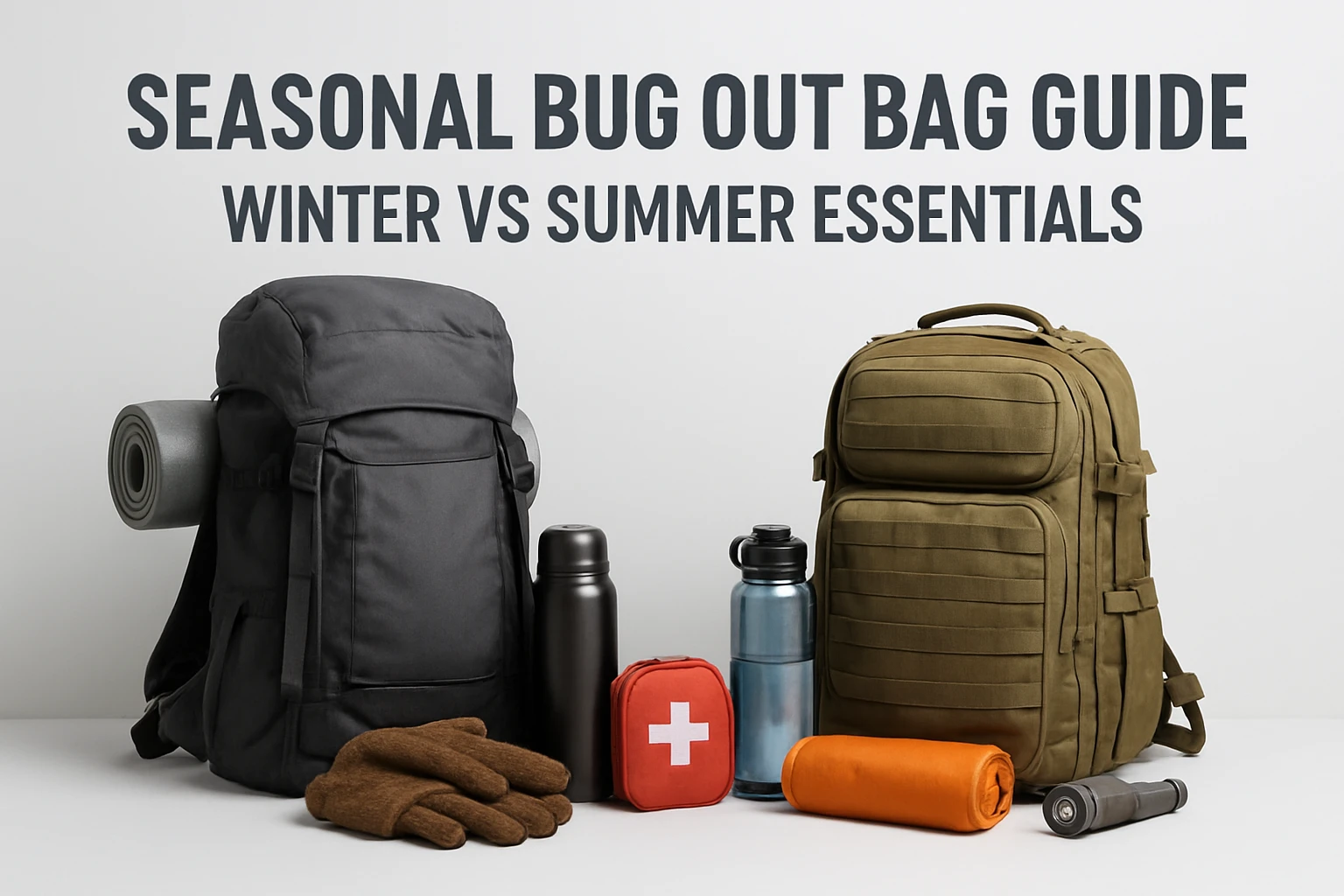 Seasonal Bug Out Bag Guide: Winter vs Summer Essentials
