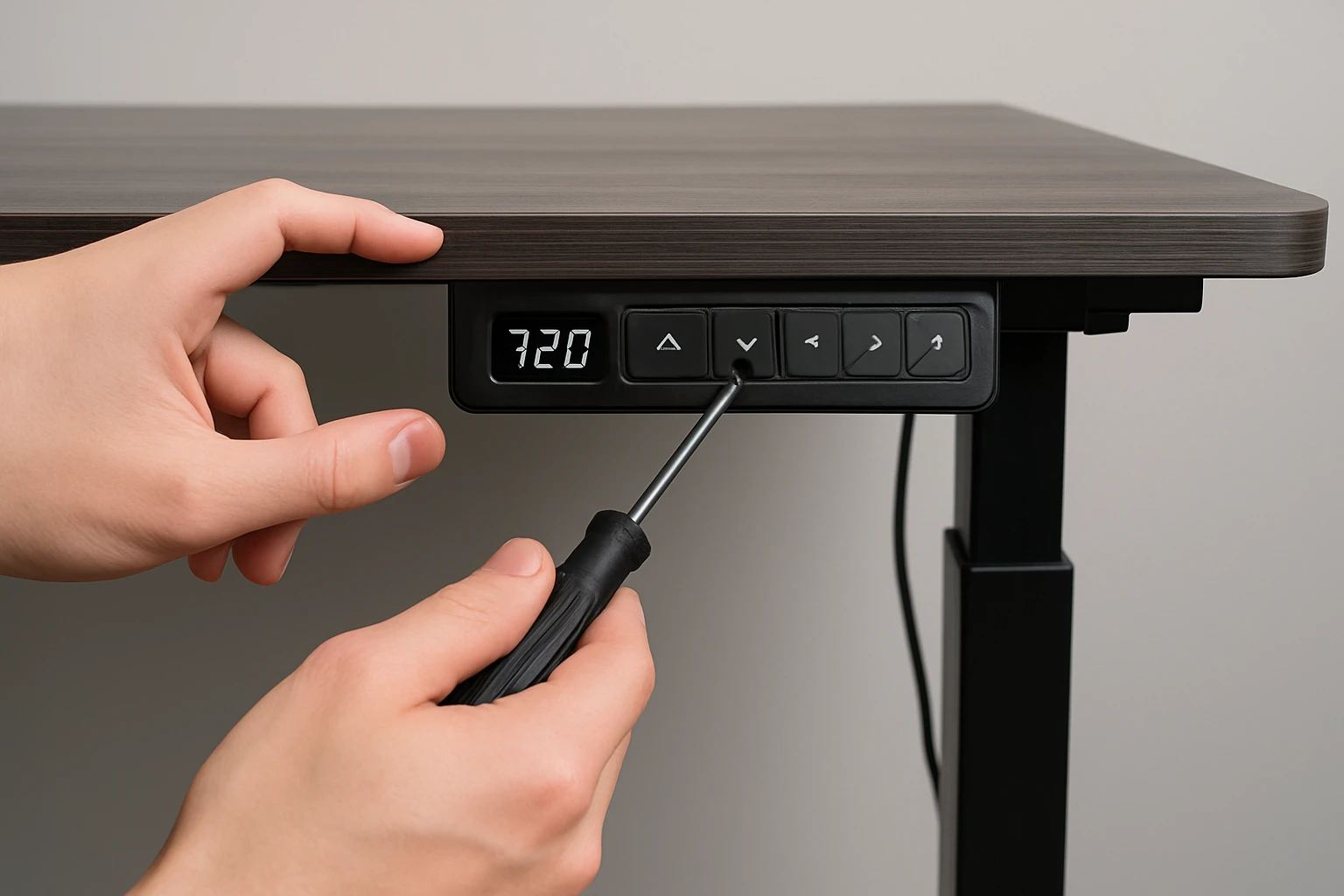 How to Calibrate a Dual‑Motor Standing Desk