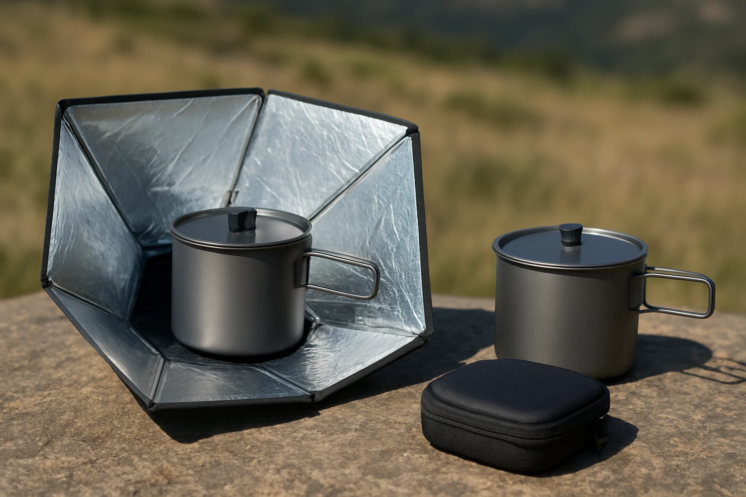 Ultimate Backpacking Guide: Solar Cooker & Titanium Pot