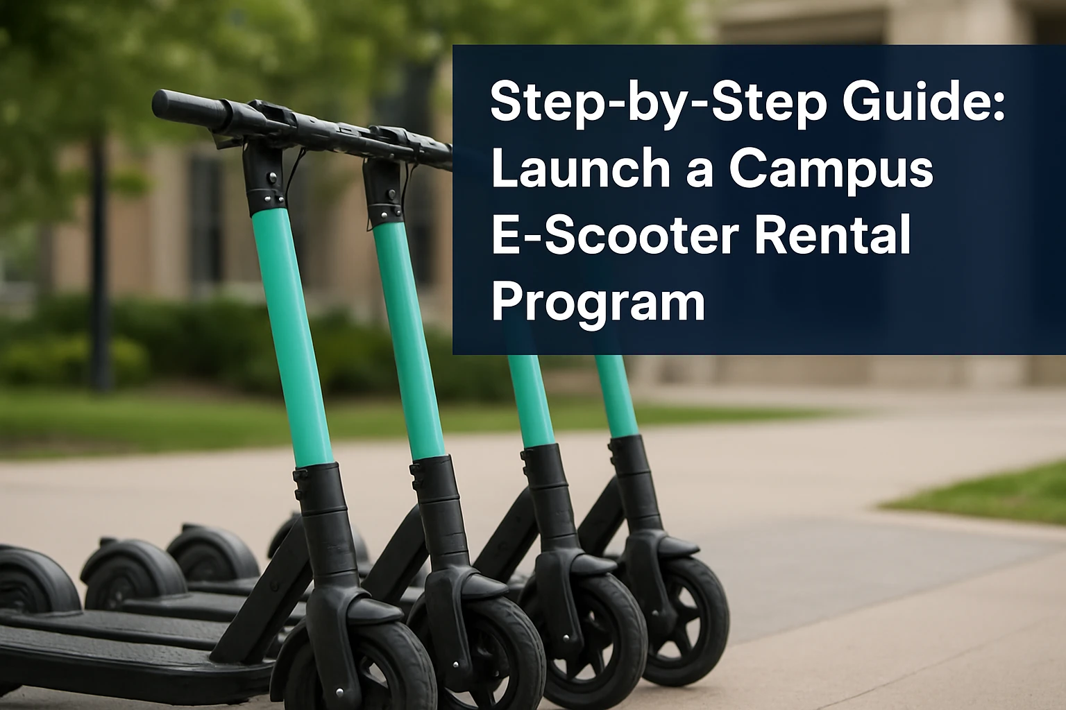 Step-by-Step Guide: Launch a Campus E‑Scooter Rental Program
