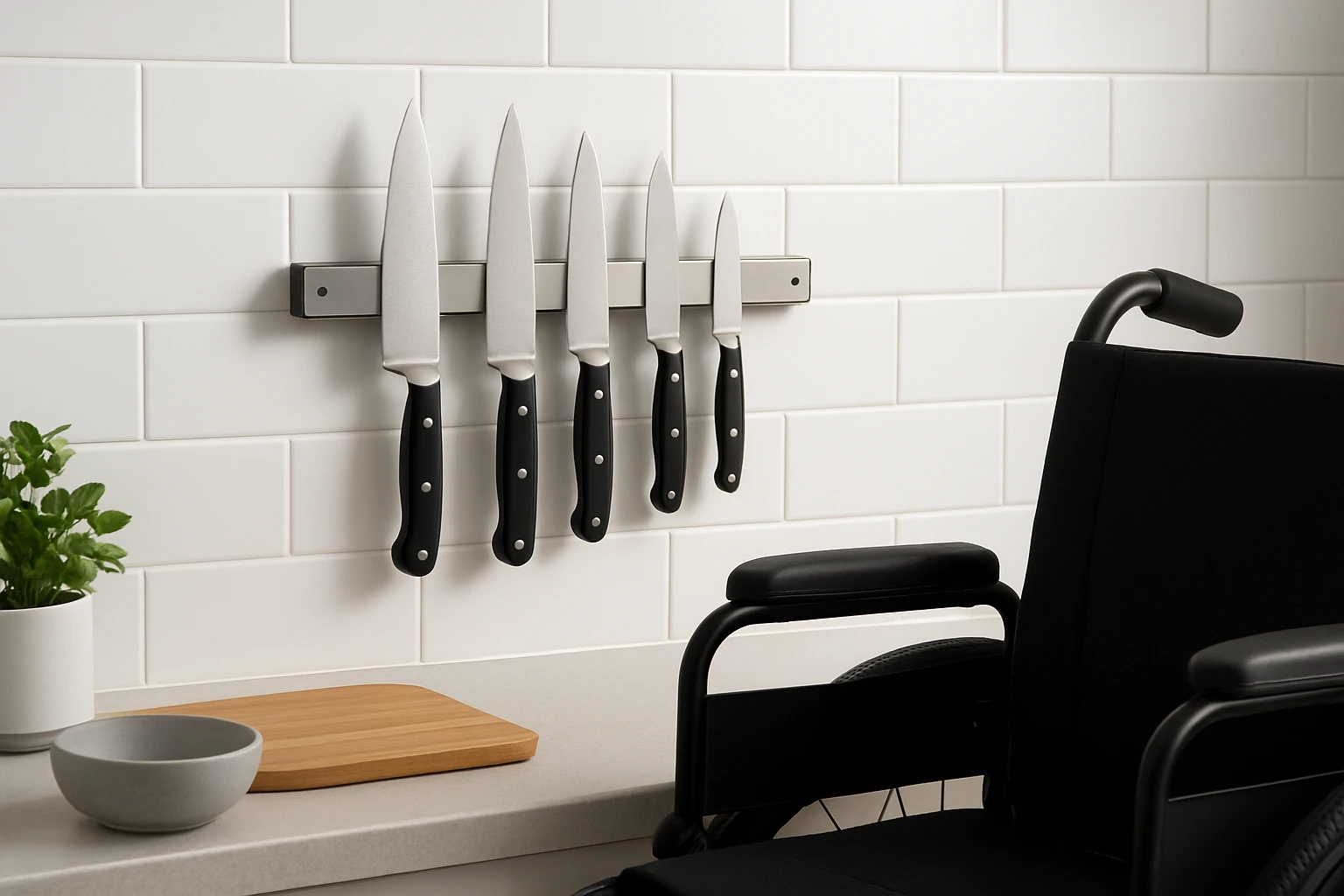 10 Best Magnetic Knife Strips for Wheelchair Users