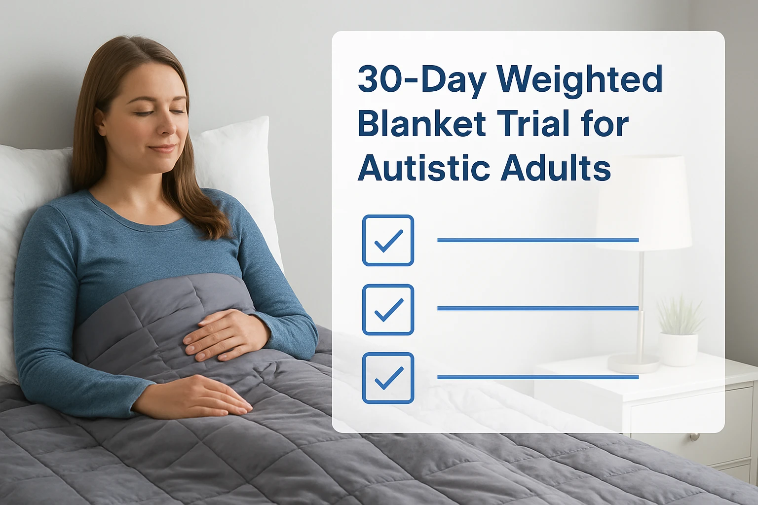 30-Day Weighted Blanket Trial for Autistic Adults