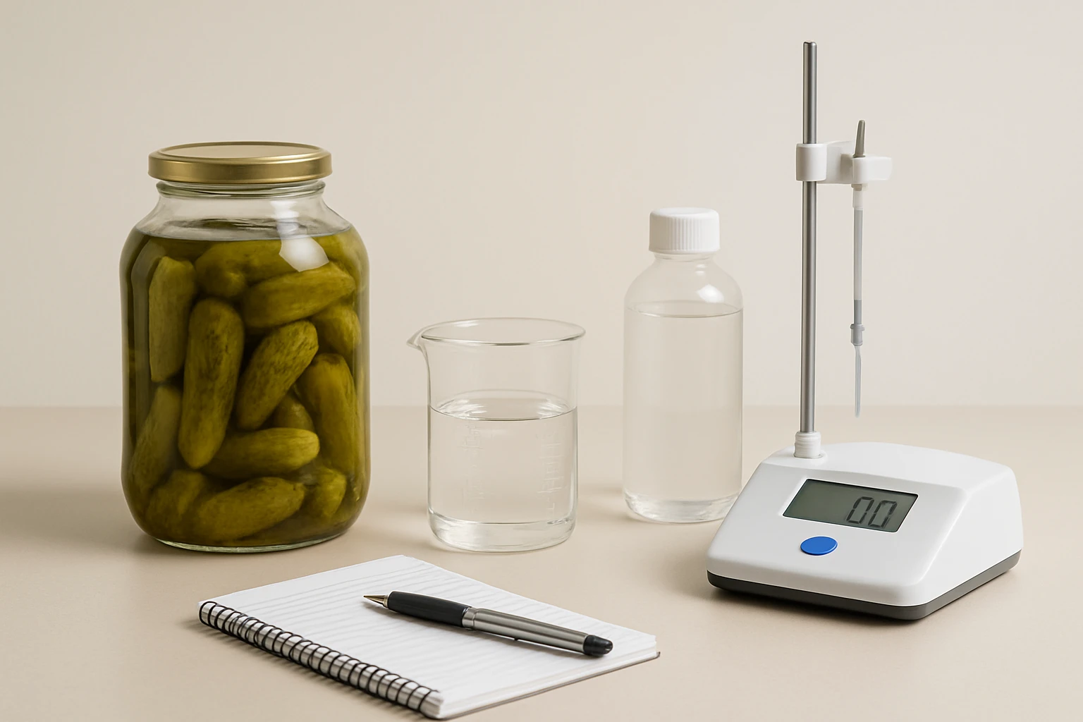 How to Measure Titratable Acidity at Home for Pickles