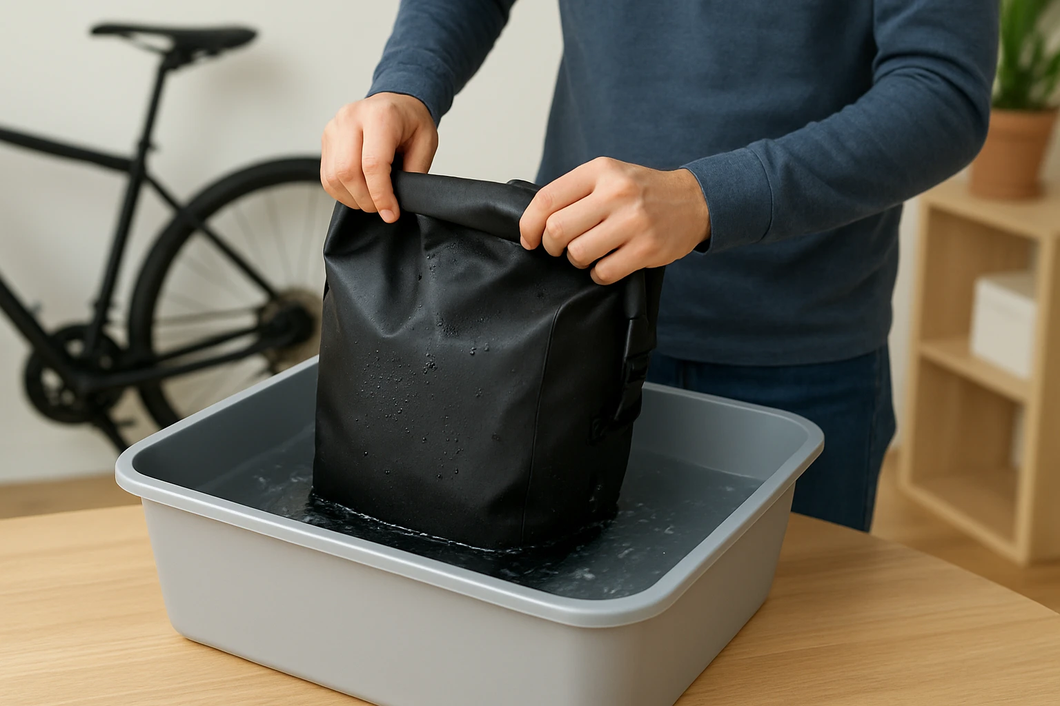 How to Test Your Bike Pannier’s Waterproofness at Home