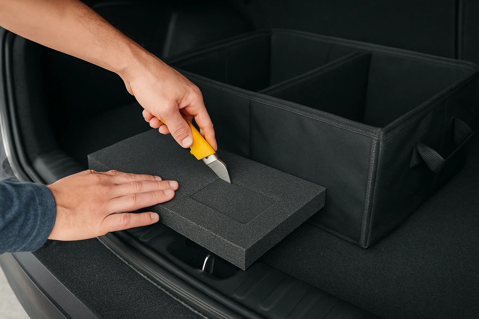 DIY Custom Foam Inserts for Trunk Organizers