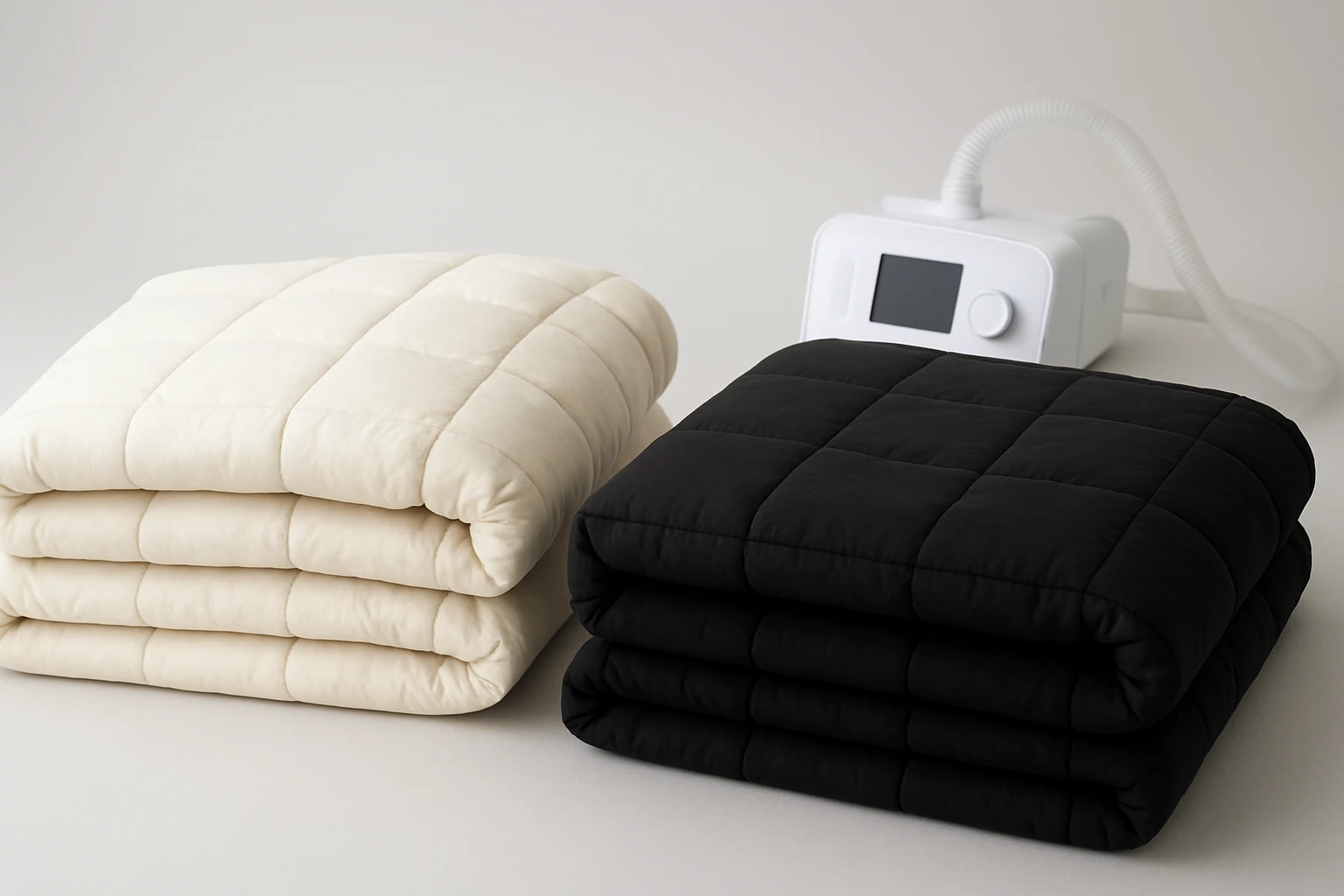 Wemore Cream vs. Black 15‑lb Weighted Blankets – Full Comparison