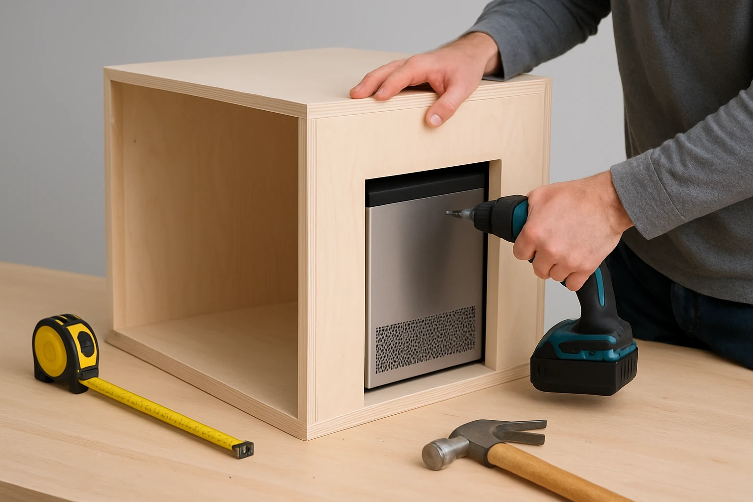 How to Build a Quiet, Ventilated Ice Maker Enclosure