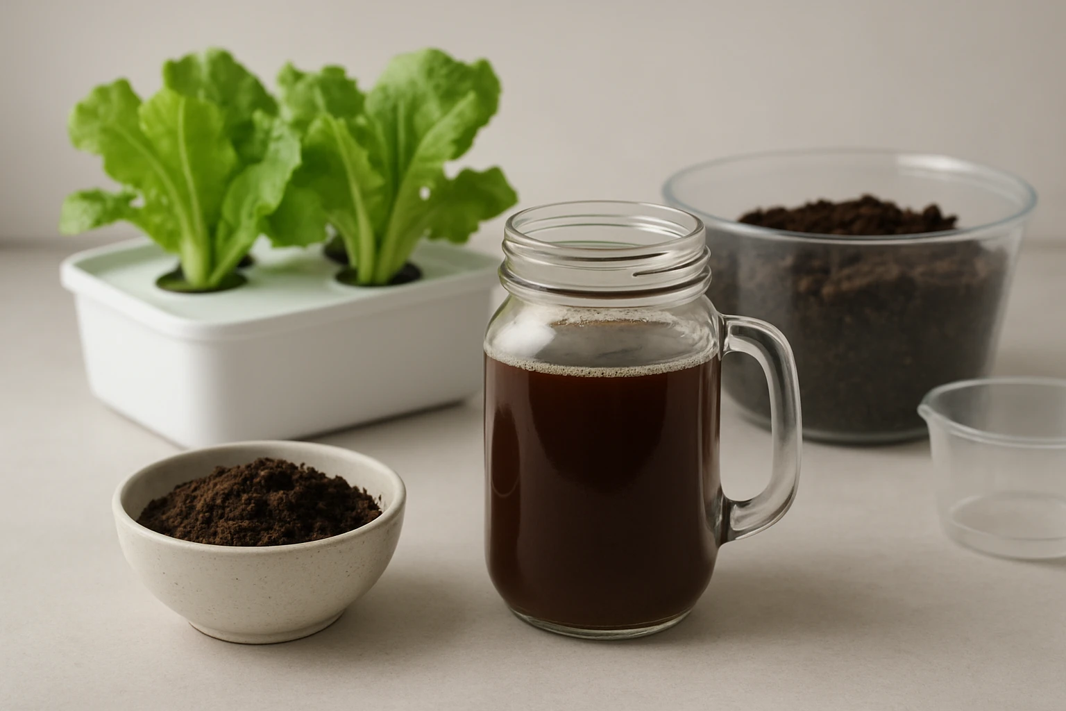 How to Make Homemade Organic Compost Tea for Hydroponics