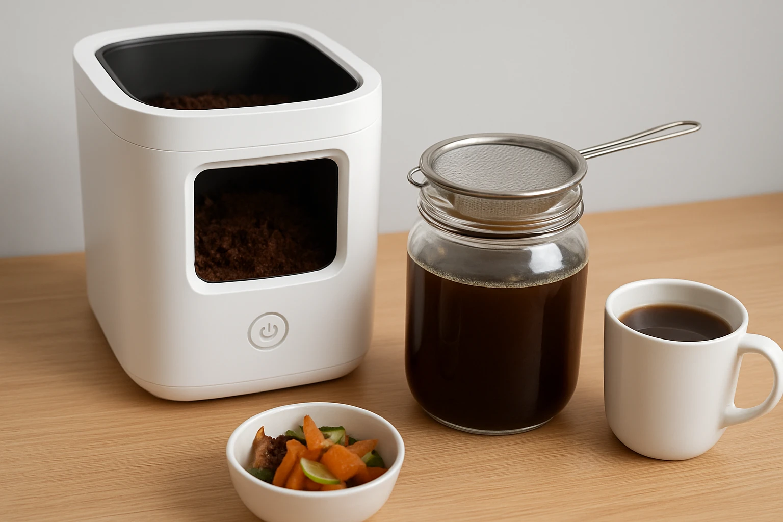 How to Make Compost Tea From an Electric Countertop Composter