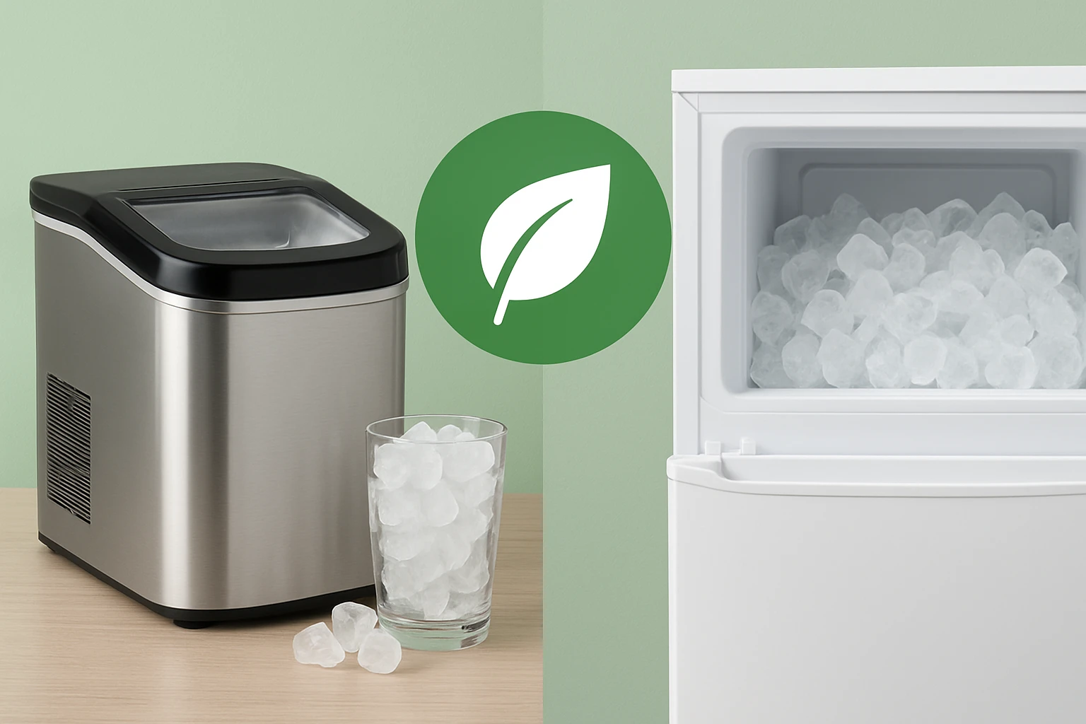 Freezer Ice vs Countertop Ice: Which Is Greener?