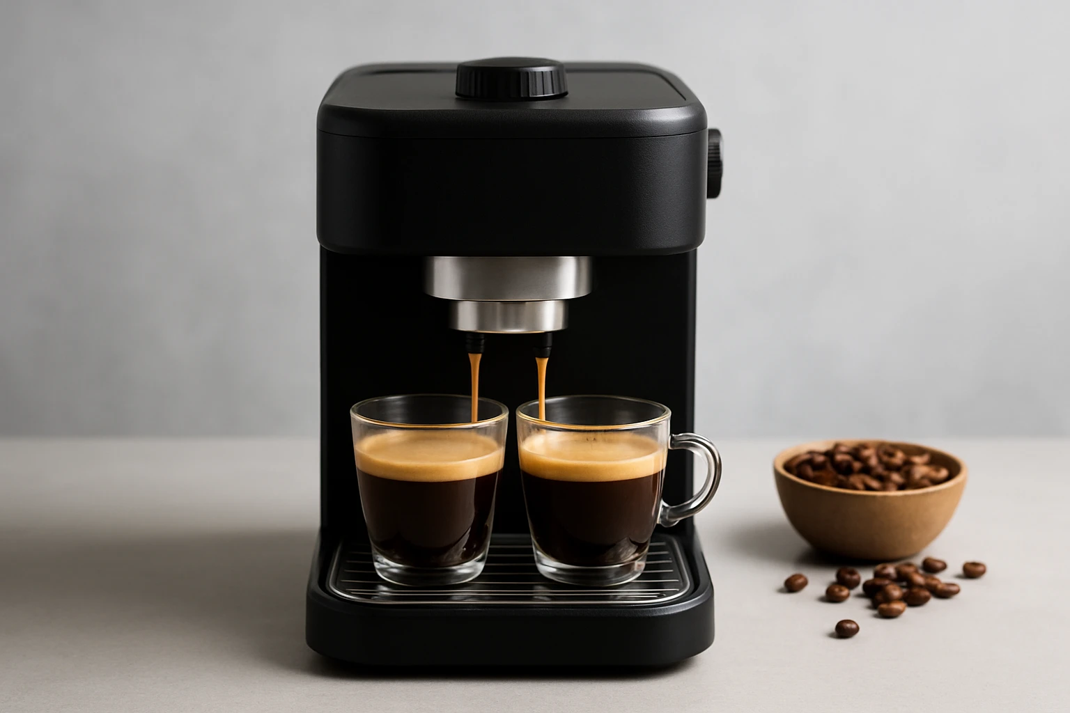 Top 10 Compact Espresso Machines with Dual‑Cup Pour
