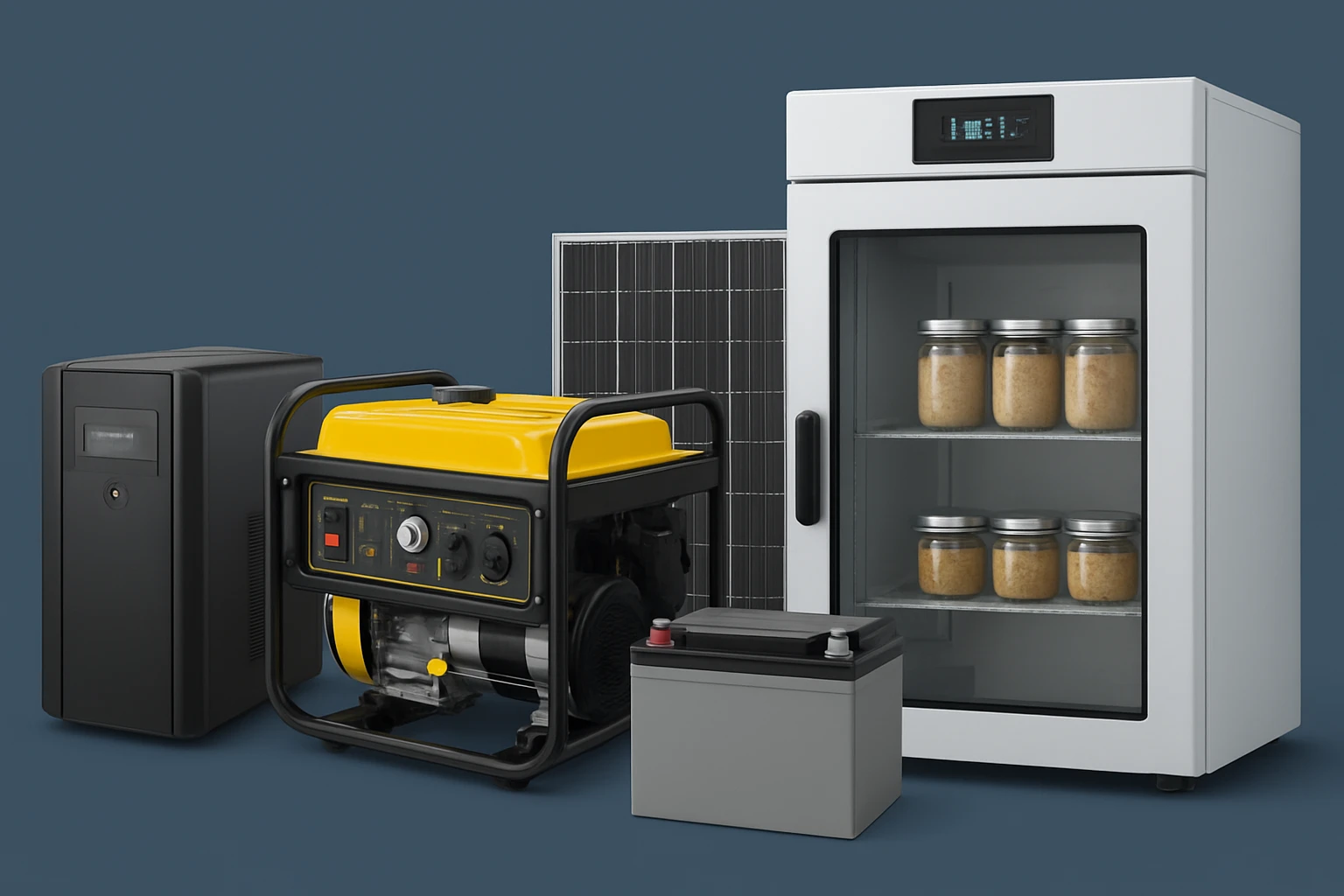 10 Backup Power Options for Fermentation Chambers: UPS, Generators, Batteries & Solar