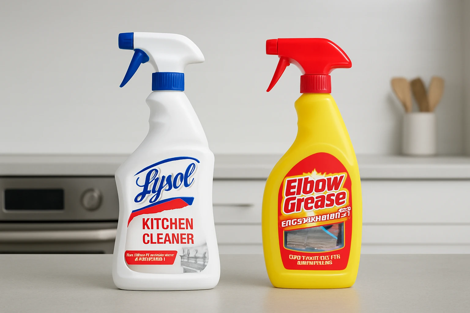 Lysol Kitchen Cleaner vs. Elbow Grease Air Fryer Cleaner: Detailed Comparison