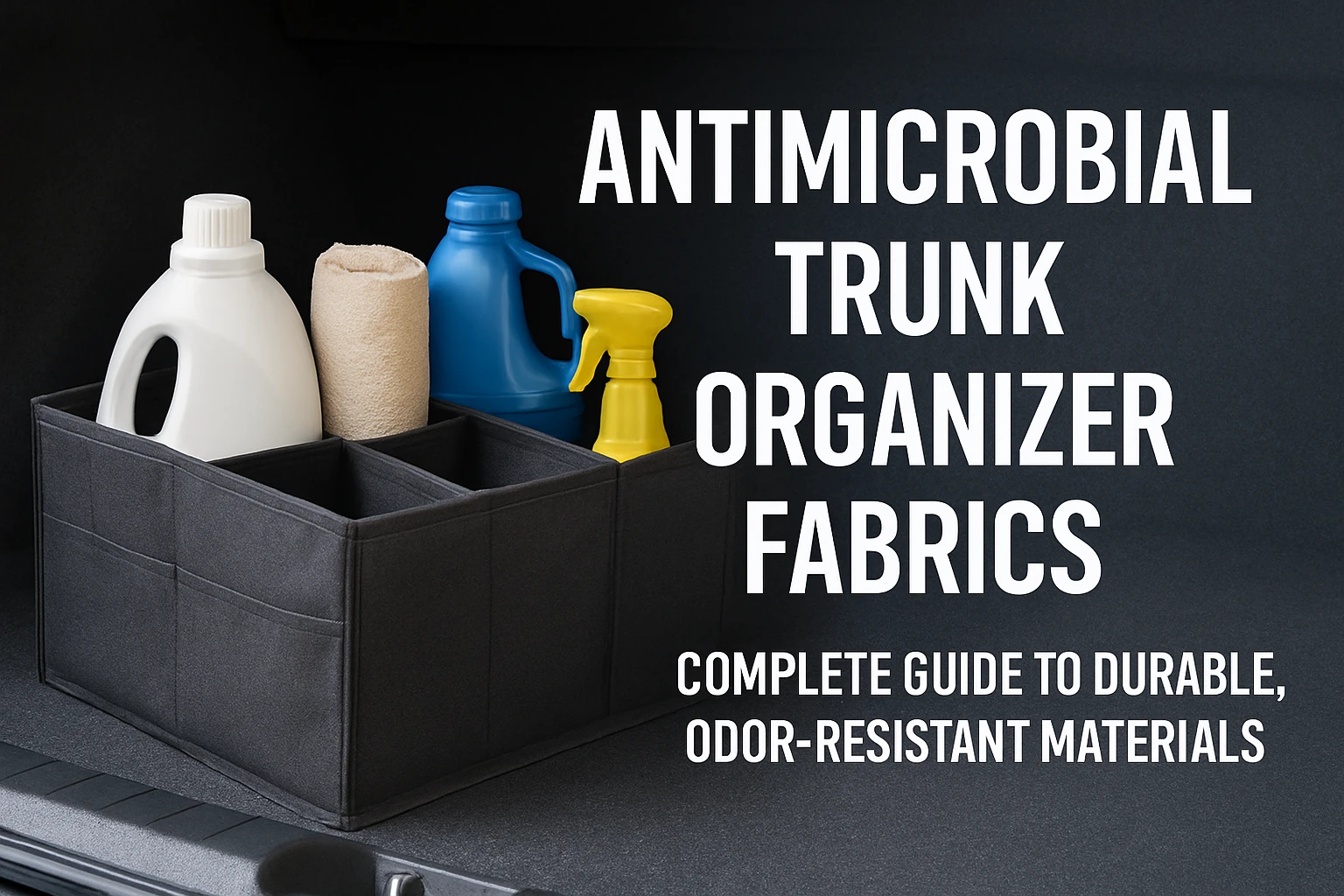 Antimicrobial Trunk Organizer Fabrics: Complete Guide to Durable, Odor‑Resistant Materials