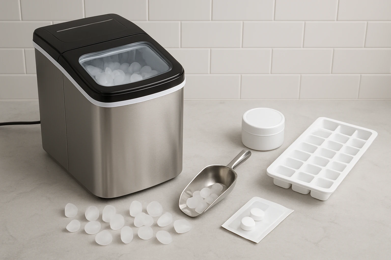 10 Easy Budget Upgrades to Transform Your Countertop Ice Maker