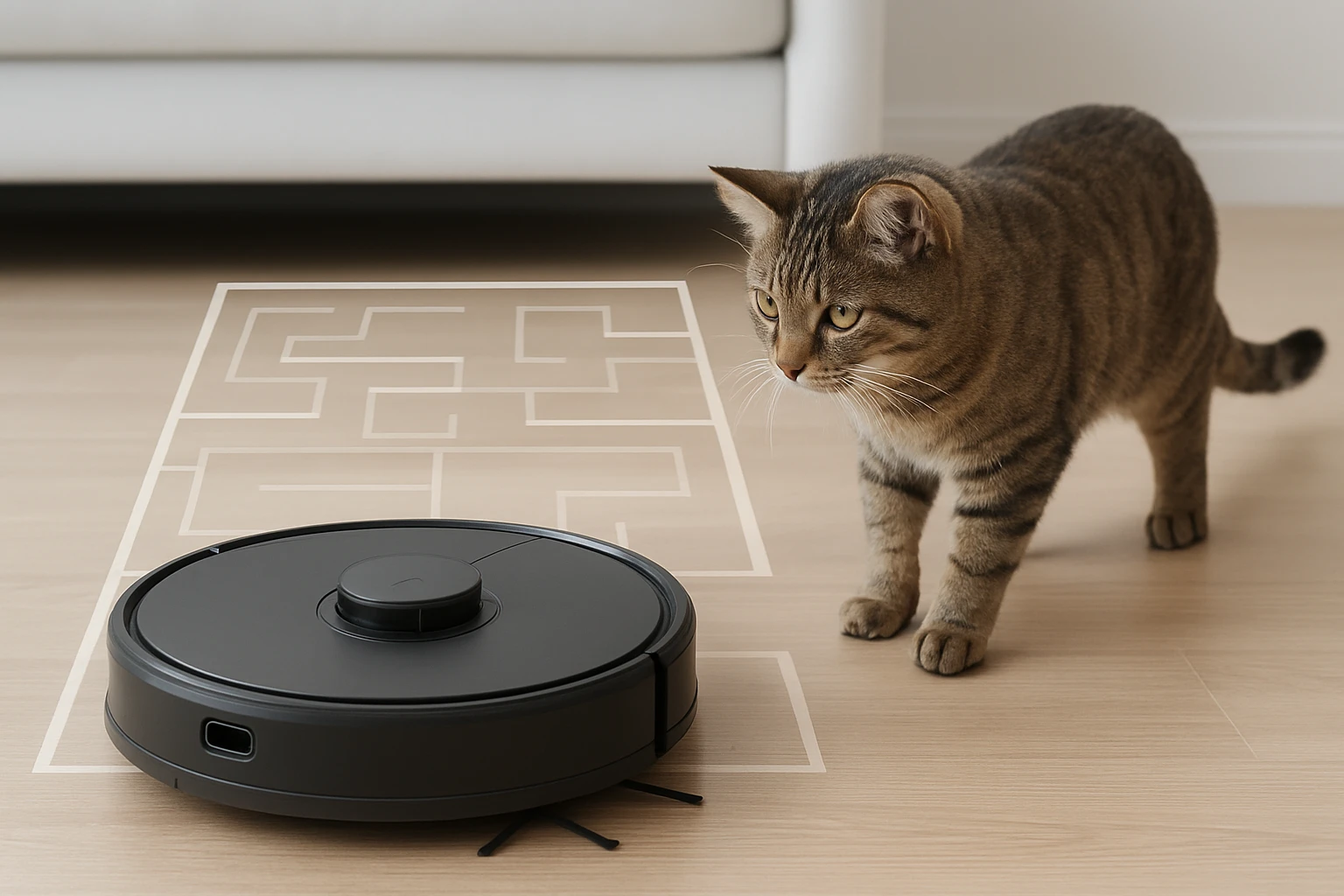 Optimize Robot Vacuum Mapping for Cats