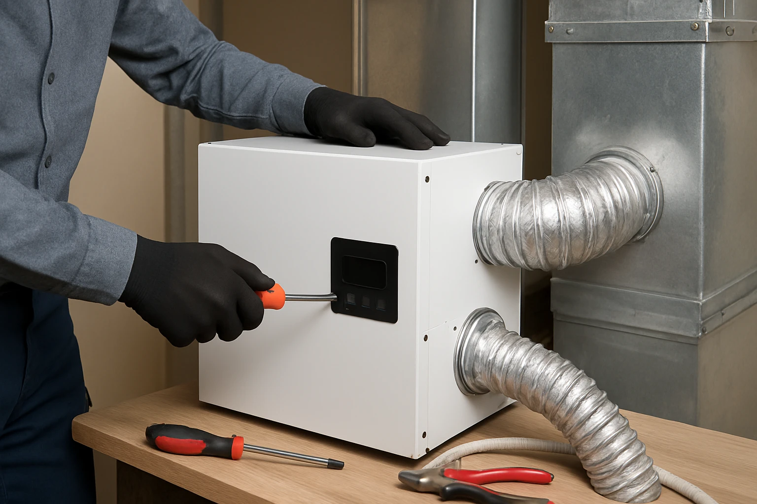How to Retrofit a Desiccant Whole-House Dehumidifier into Your HVAC System