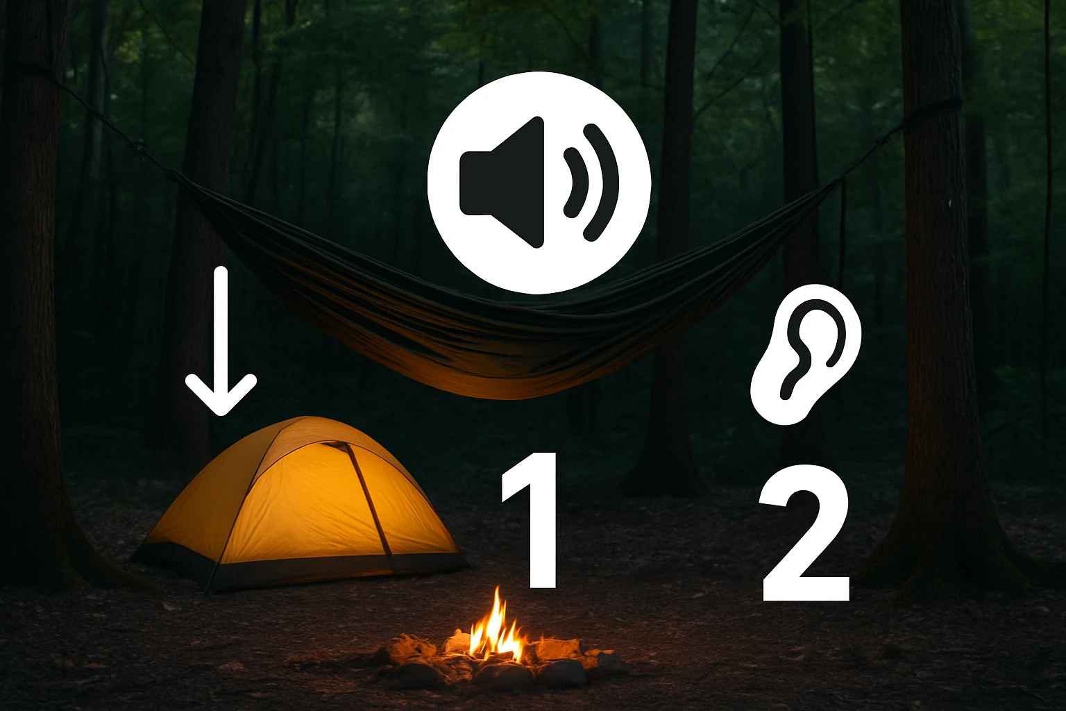 How to Reduce Noise at Your Hammock Campsite: 12 Practical Tips