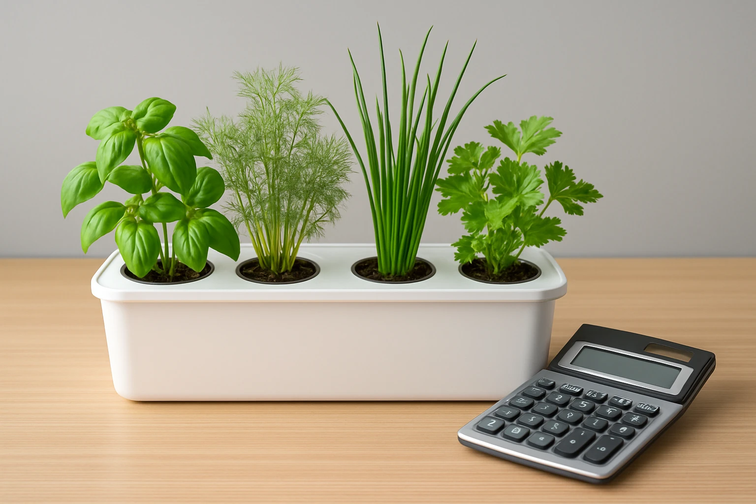 Hydroponic ROI Calculator for Home Herb Growers