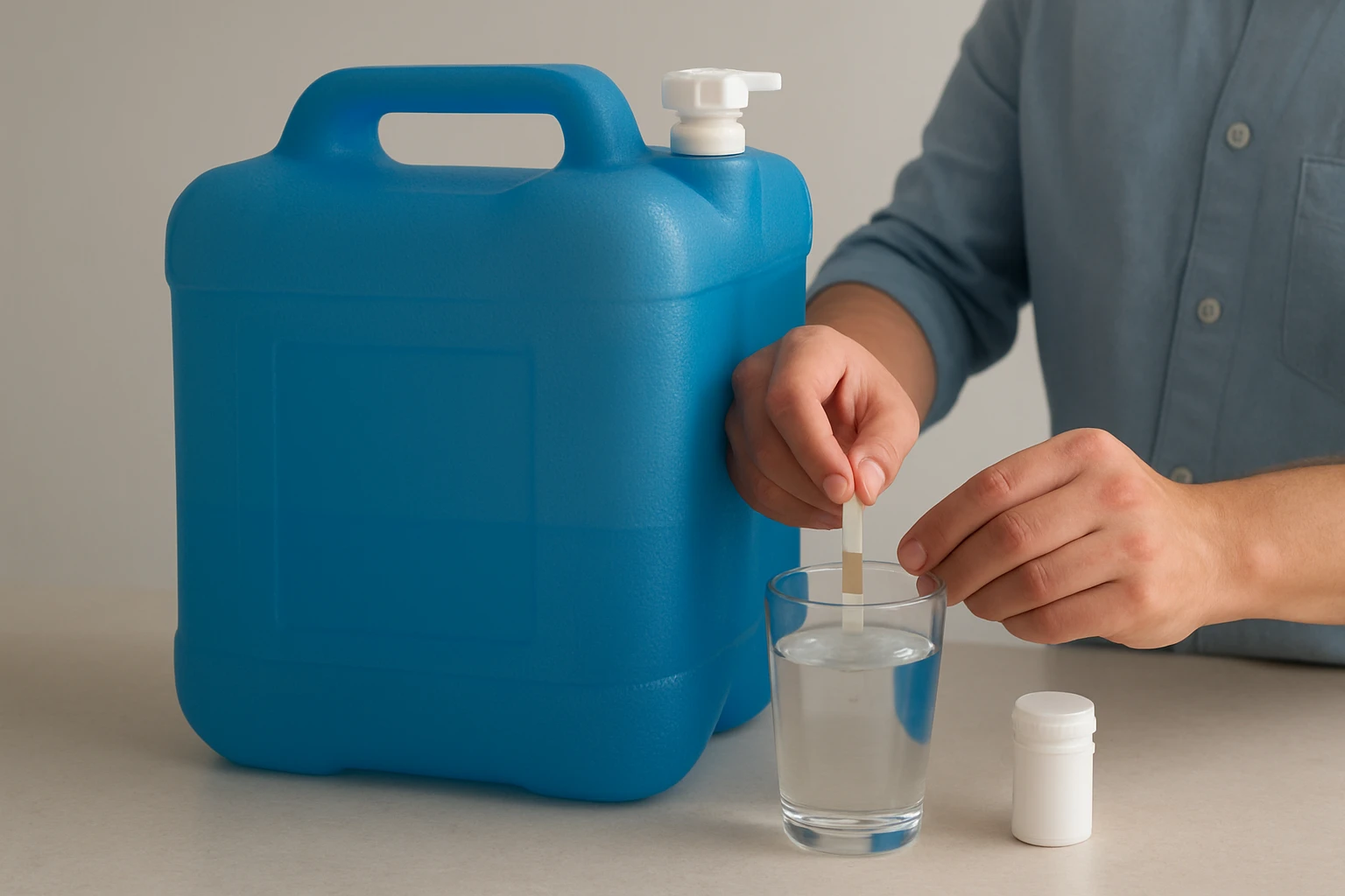 How to Test Water Storage Containers at Home for Safety