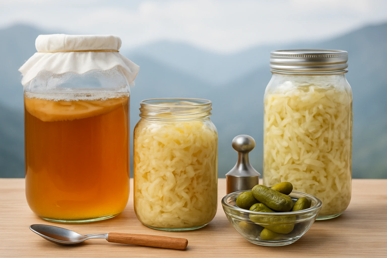 How to Ferment Kombucha, Sauerkraut & Pickles at High Altitude