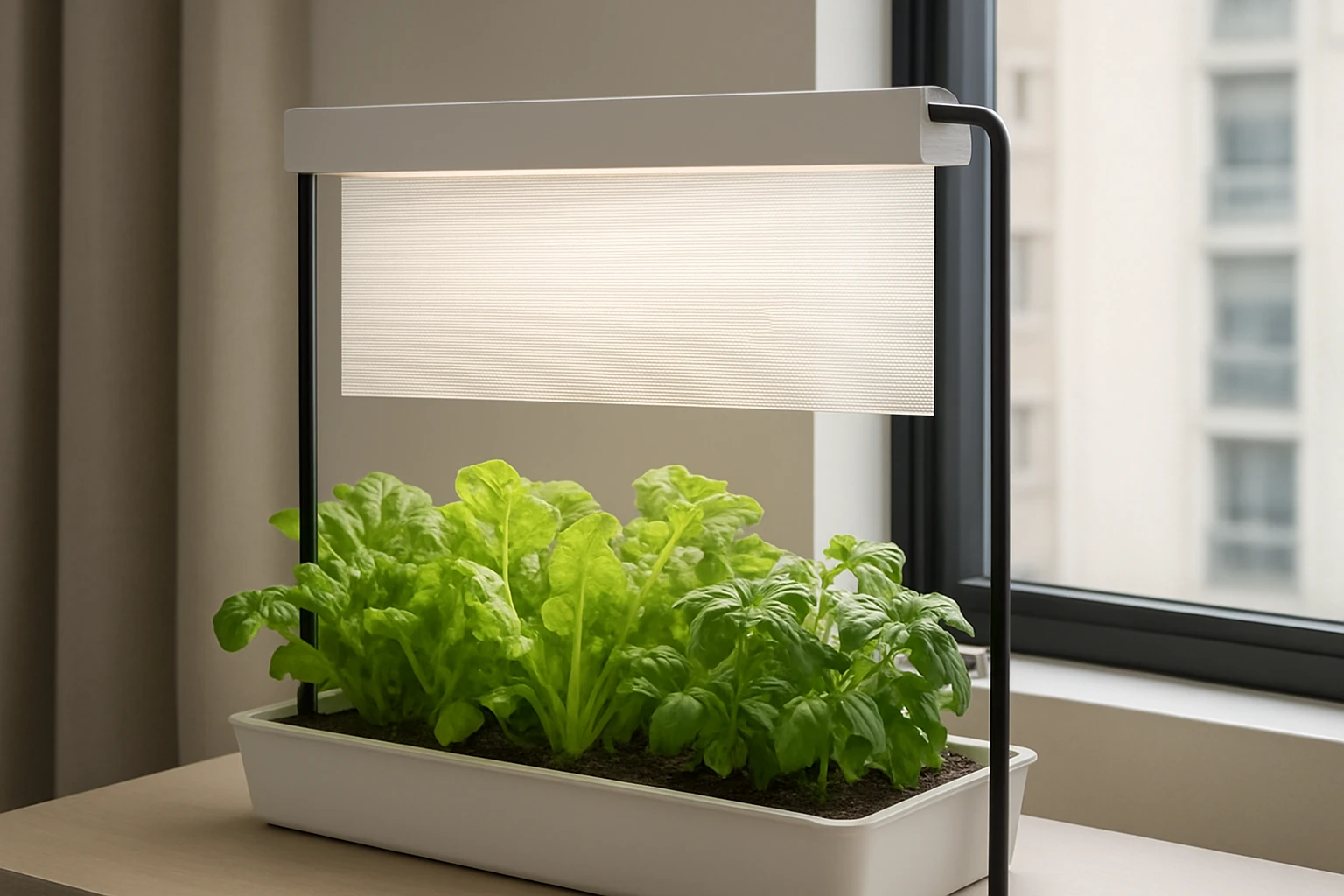 How to Make Grow Light Privacy Filters for Apartment Hydroponics