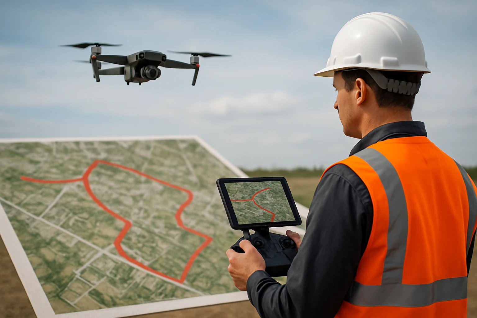 How to Use Drones to Map Evacuation Routes