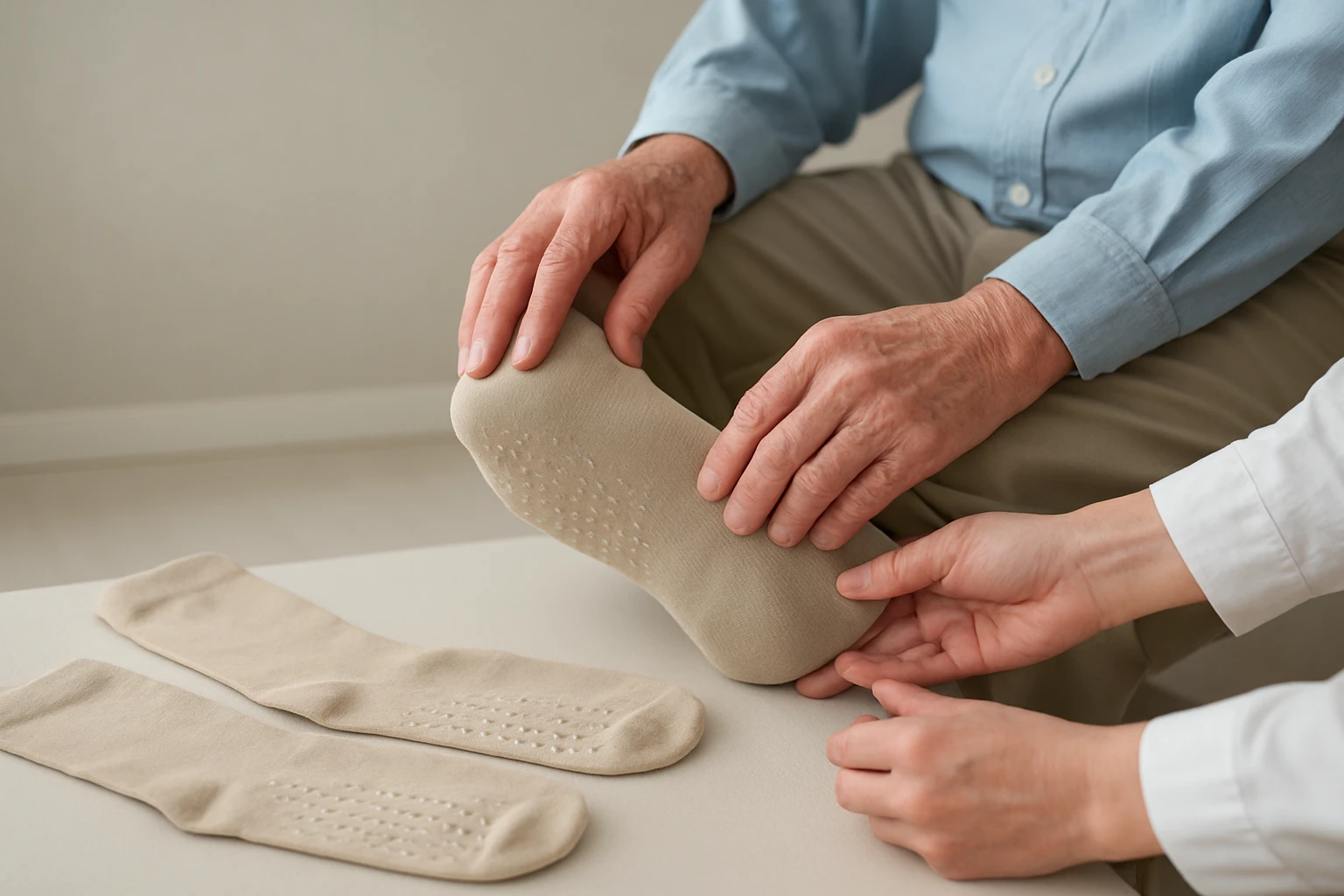 How to Choose Non‑Slip Socks for Seniors with Diabetes