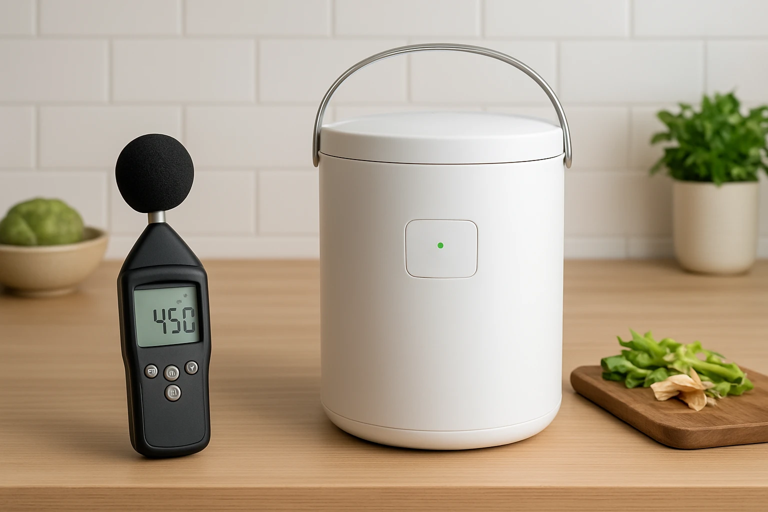 Acoustic Specs to Look For in a Quiet Countertop Composter