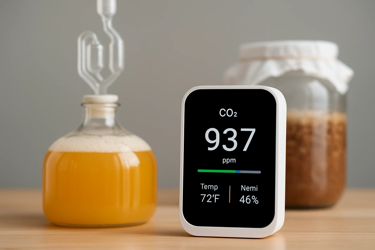 Best Compact CO2 Monitors for Home Fermentation