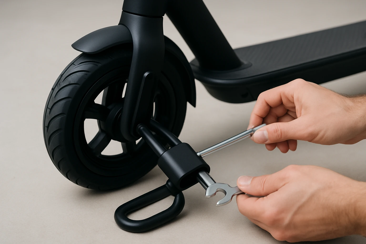 How to Install a Wheel Immobilizer on an Electric Scooter