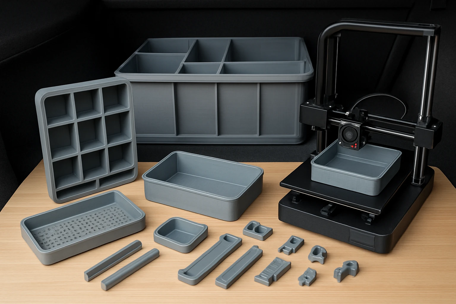 The Ultimate Guide to 3D-Printed Modular Parts for Trunk Organizers