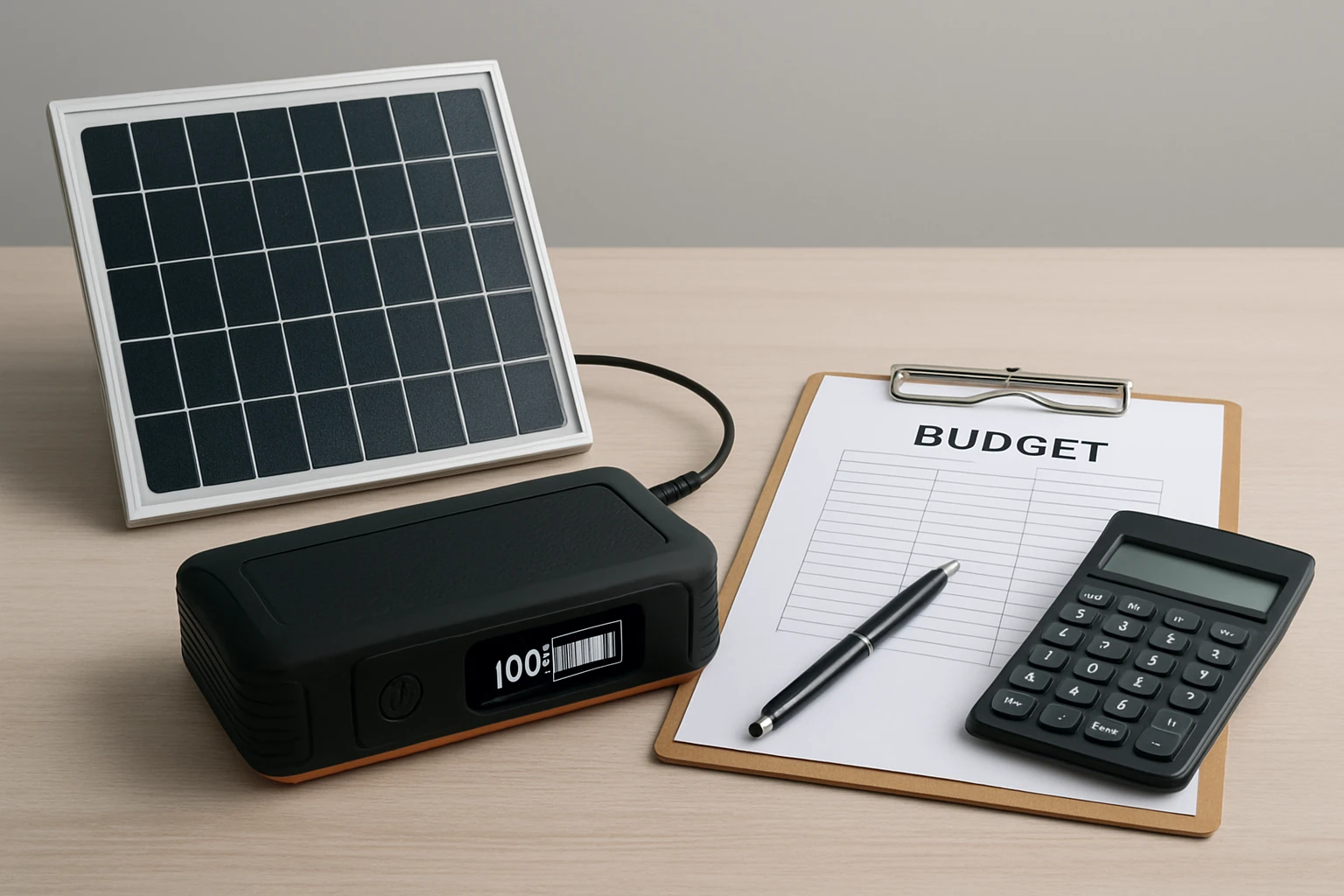 How to Budget Emergency Power with Solar Batteries