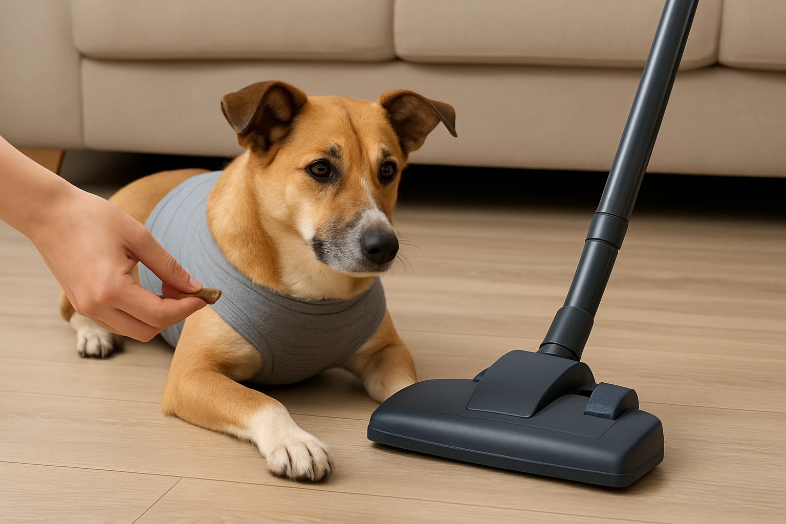 How to Desensitize Your Anxious Dog to Vacuum Noise