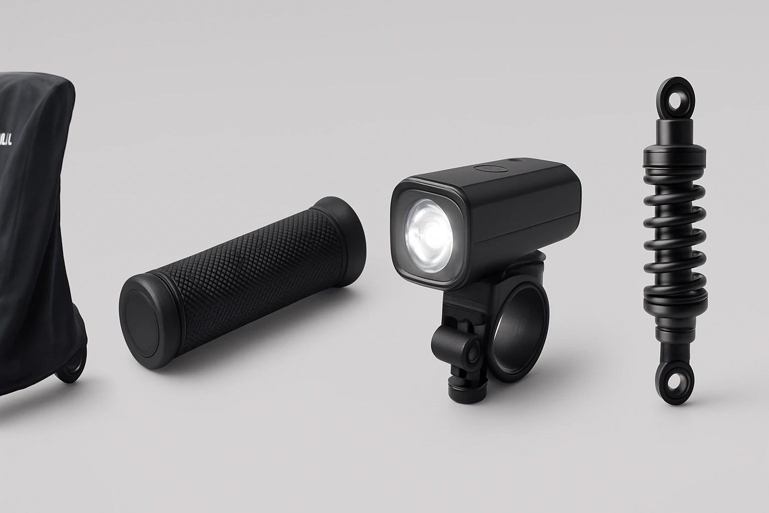 TOMALL Cover, AirheadStorm Grip, YHGSEE LED, MIMIRACLE Suspension