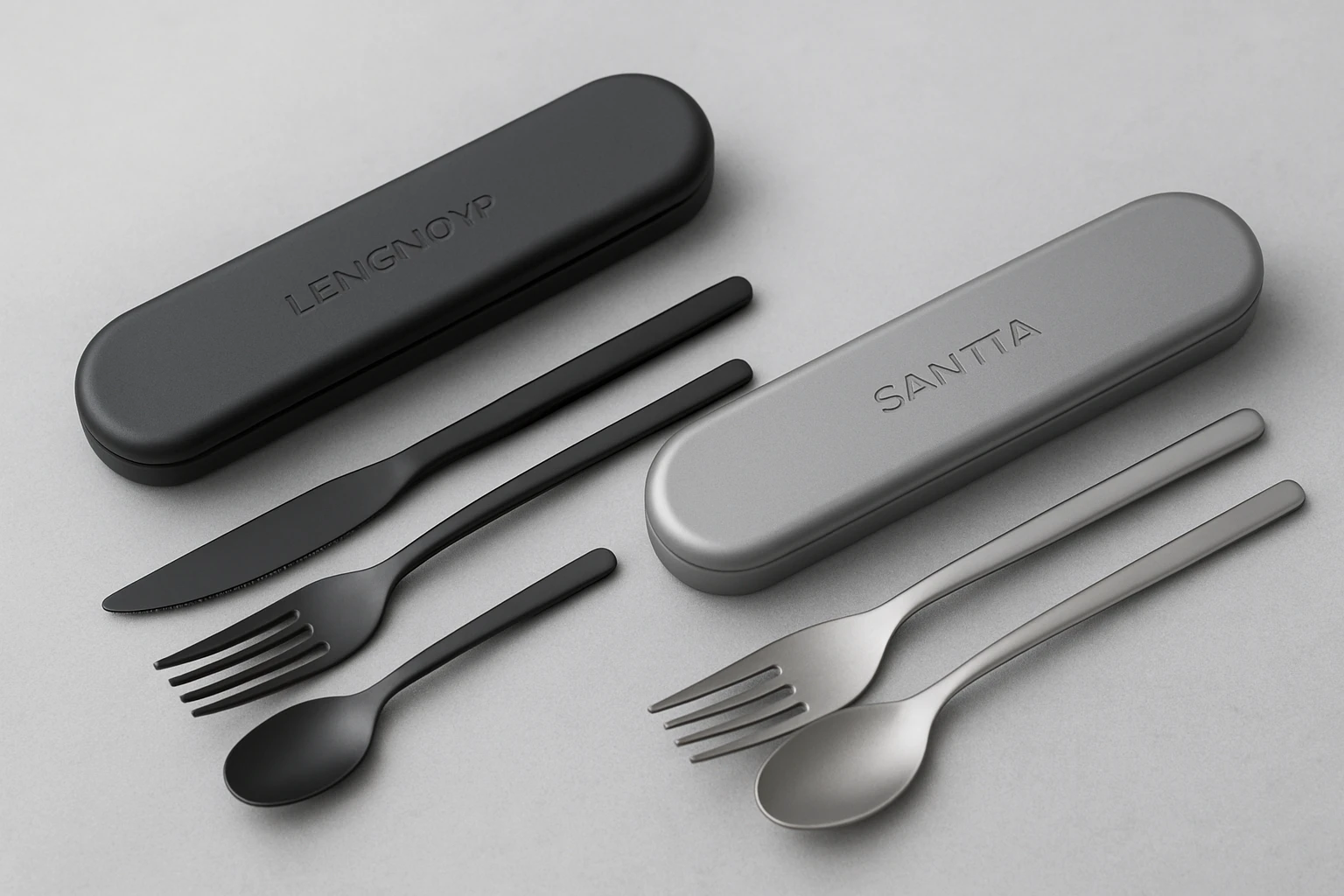 Travel Utensil Showdown: Lengnoyp vs SANTTA