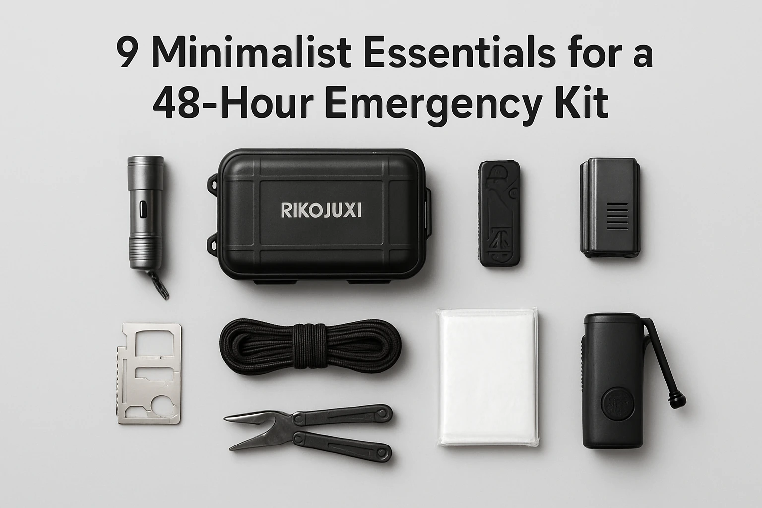 9 Minimalist Essentials for a 48‑Hour Emergency Kit