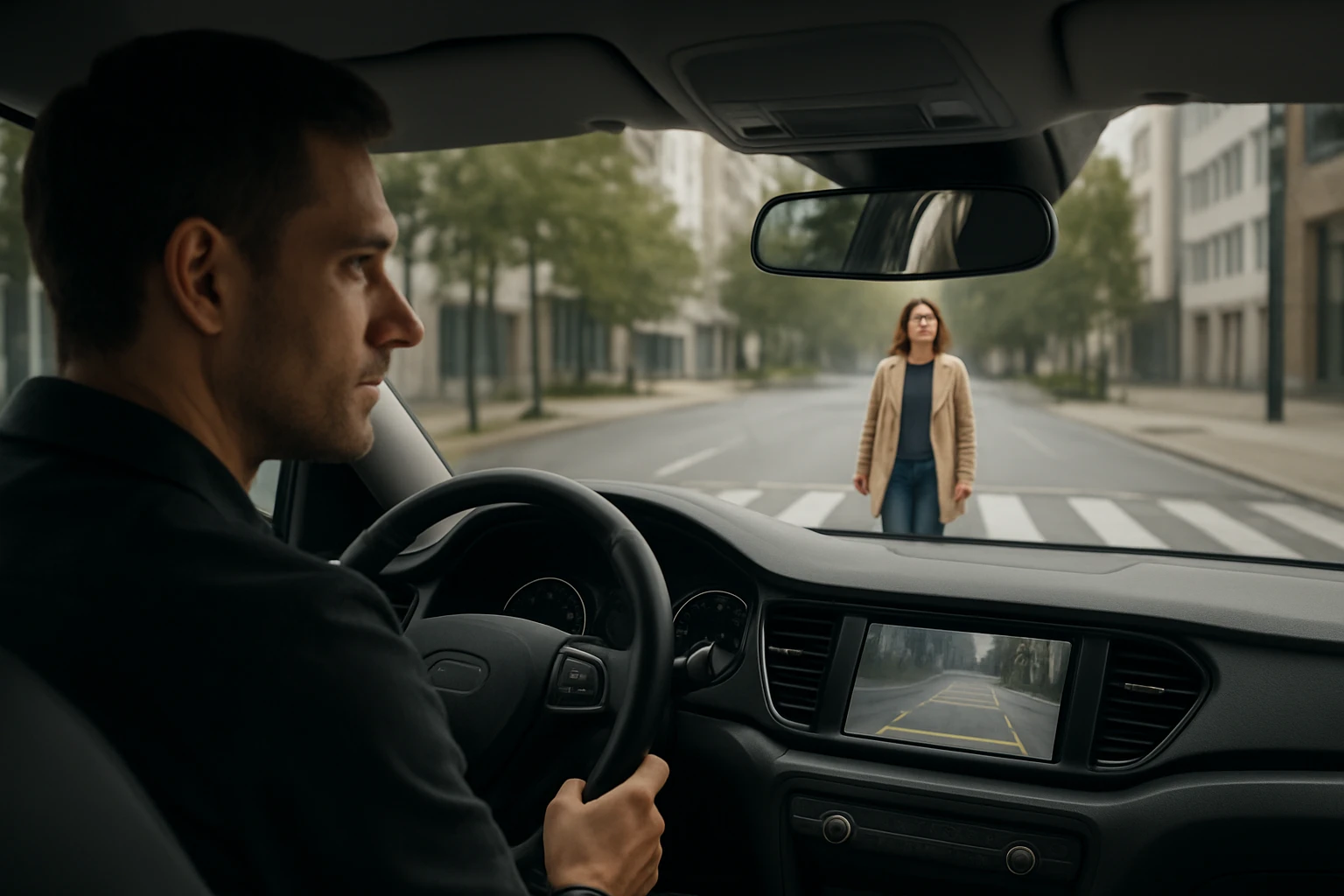 How to Use Transparency Mode for Pedestrian Safety