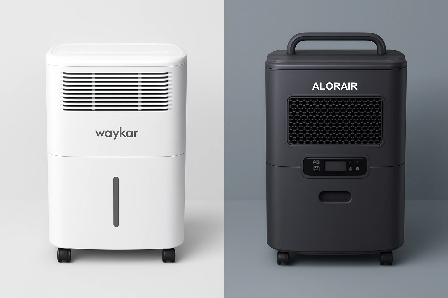 Waykar vs ALORAIR Sentinel HD55 Dehumidifier Comparison