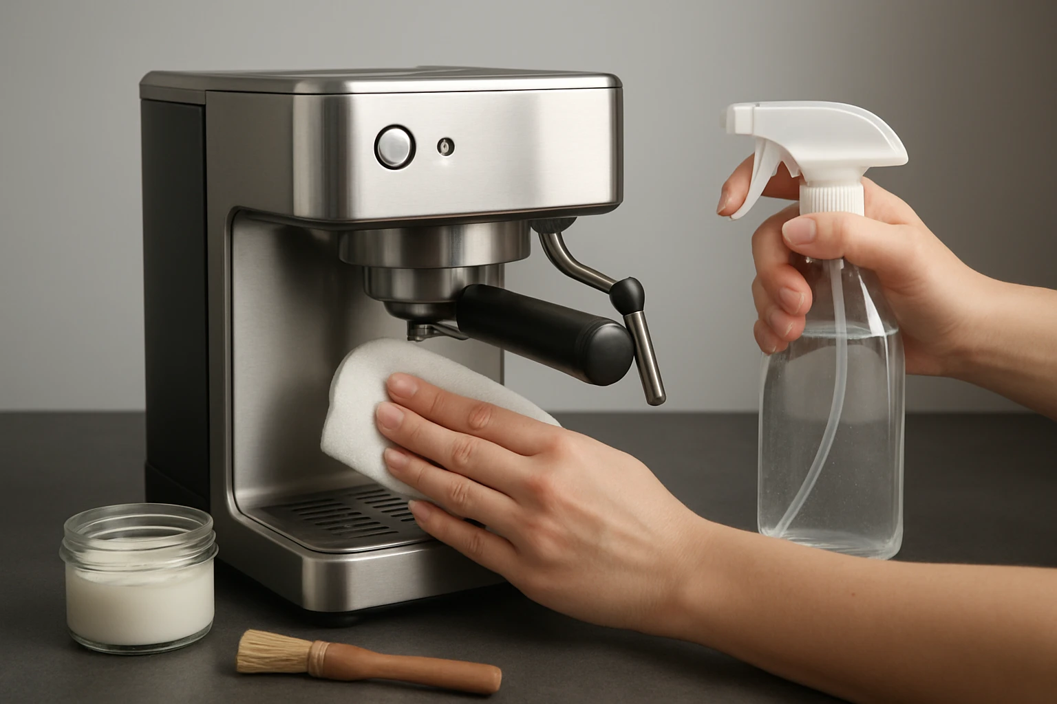 How to Maintain Finishes on Compact Espresso Machines