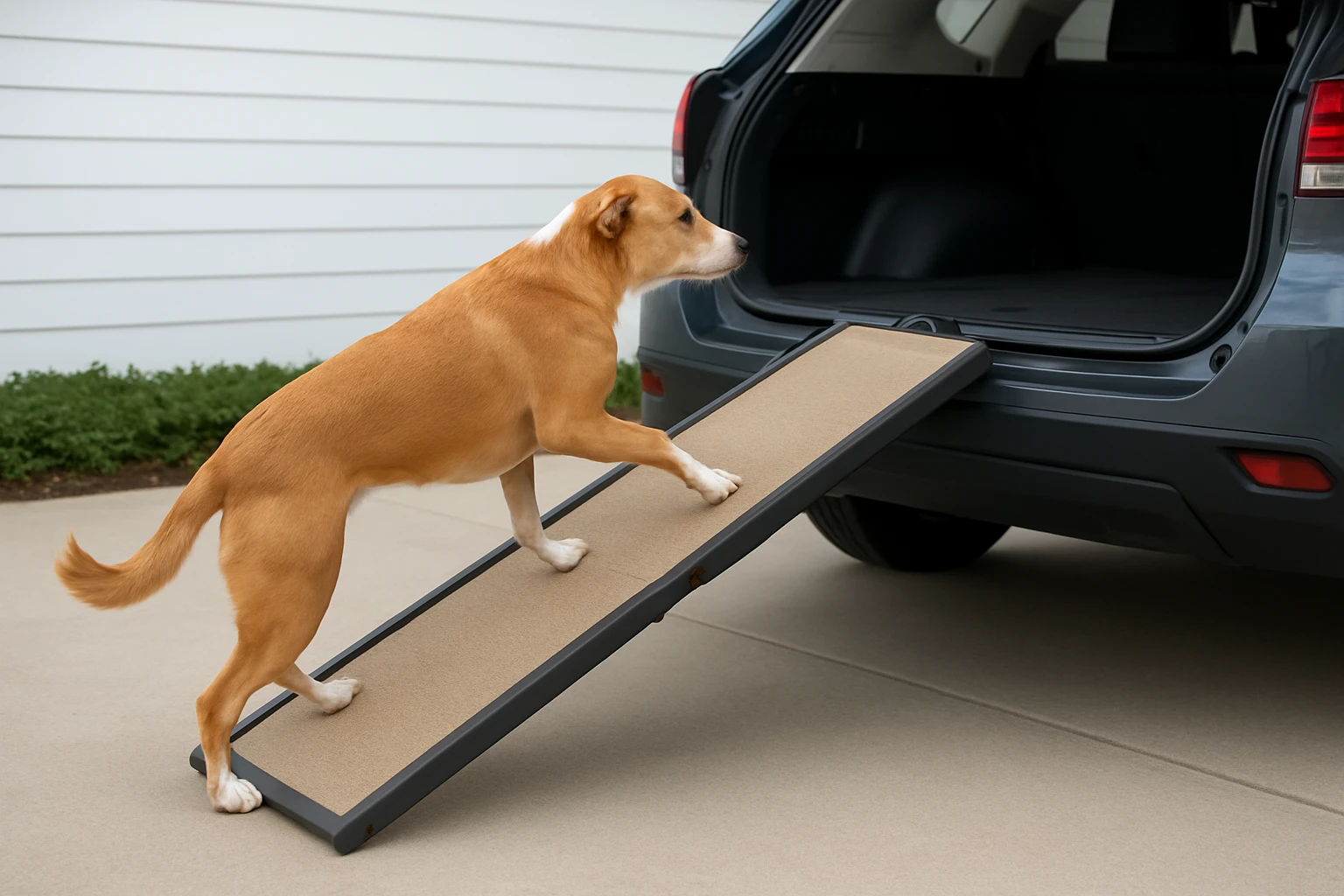Ideal Ramp Angle for Dogs with Weak Front Limbs