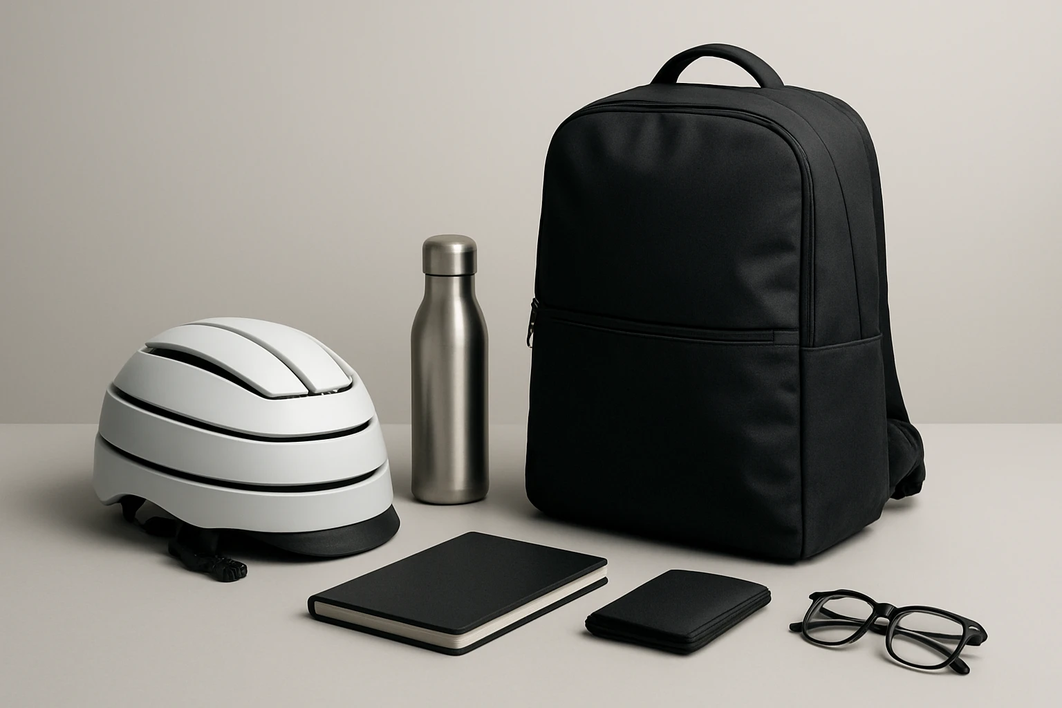 10 Minimalist Commuter Essentials: Foldable Helmets & Gear
