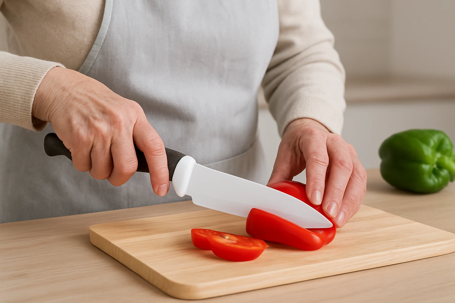How to Choose and Use Safe Kitchen Knives for Seniors