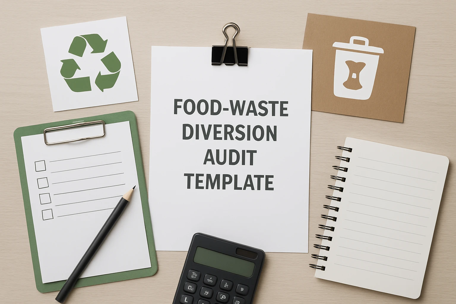 How to Create an Apartment Food-Waste Diversion Audit Template